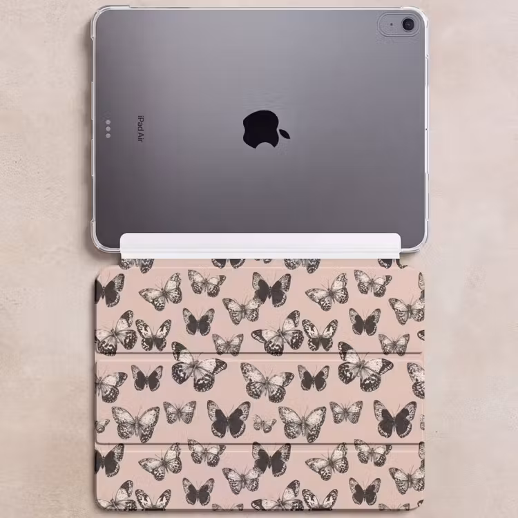 iPad hoes - Tijdloos - Vlinders - Perzik — 6