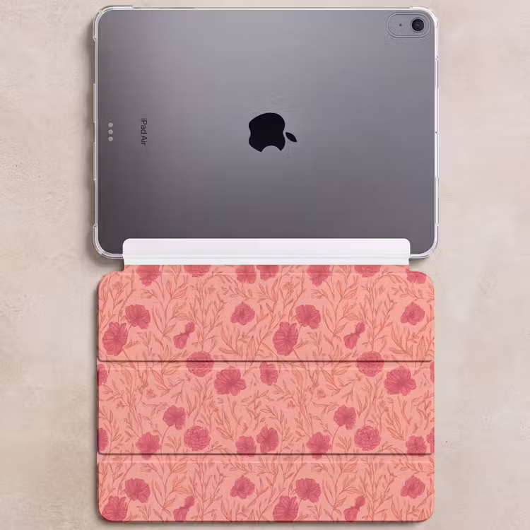 iPad hoes - Weidebloemen - Romantisch - Roze — 6