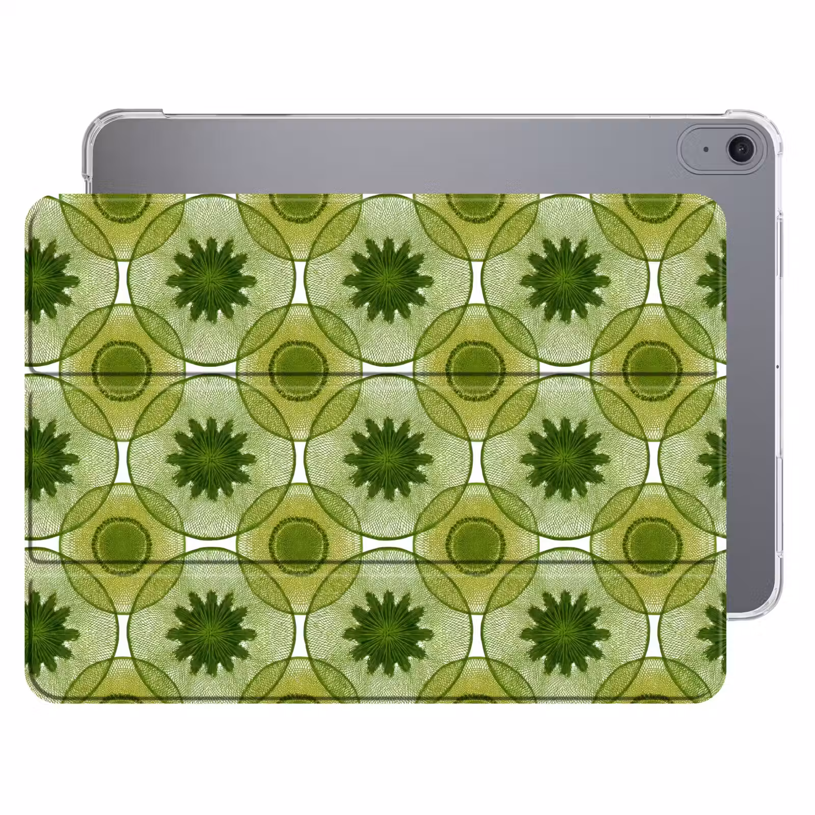 iPad hoes - Cirkels - Patroon - Groen — 1