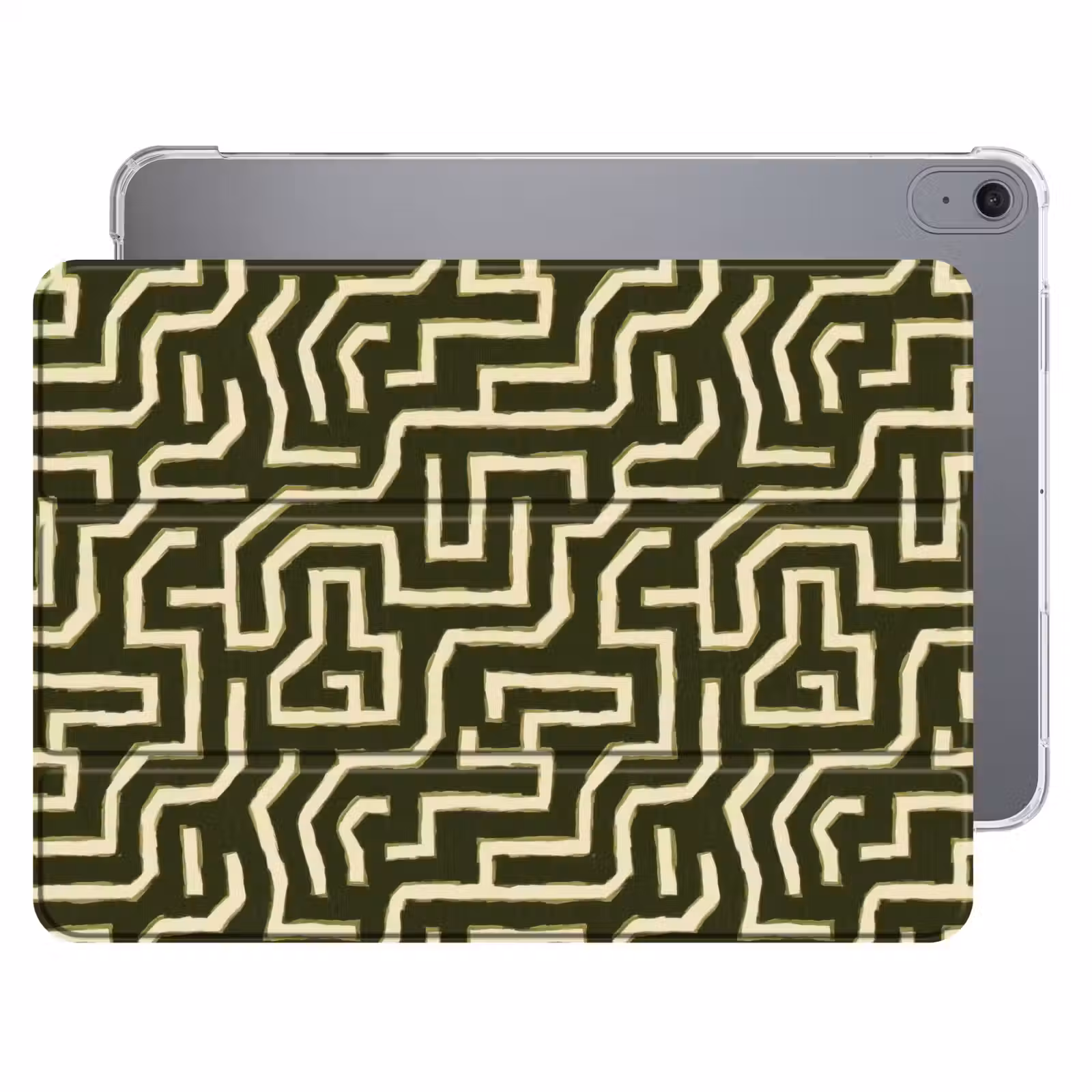 iPad hoes - Lijnen - Abstract - Groen — 1