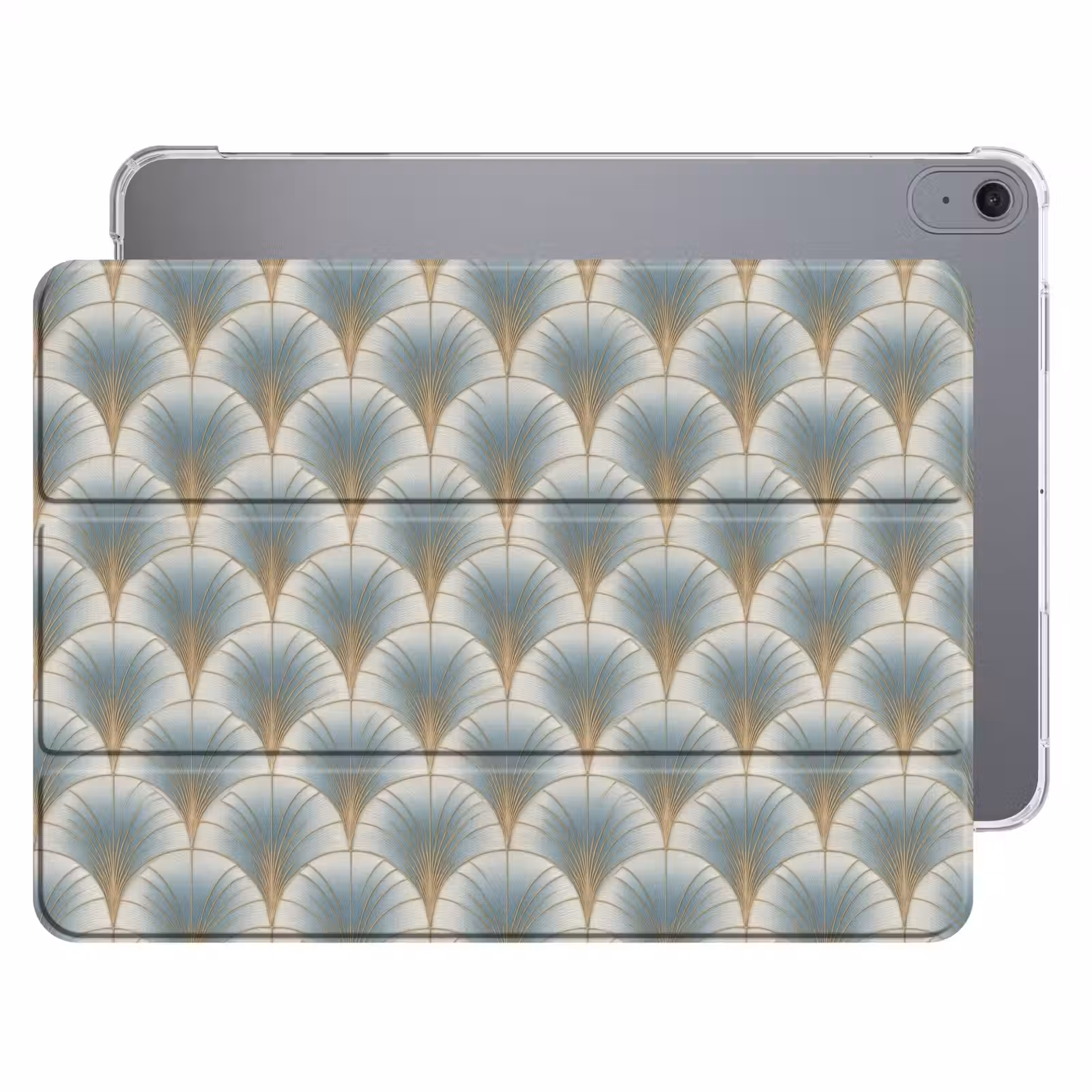 iPad hoes - Waaier - Klassiek - Blauw — 1