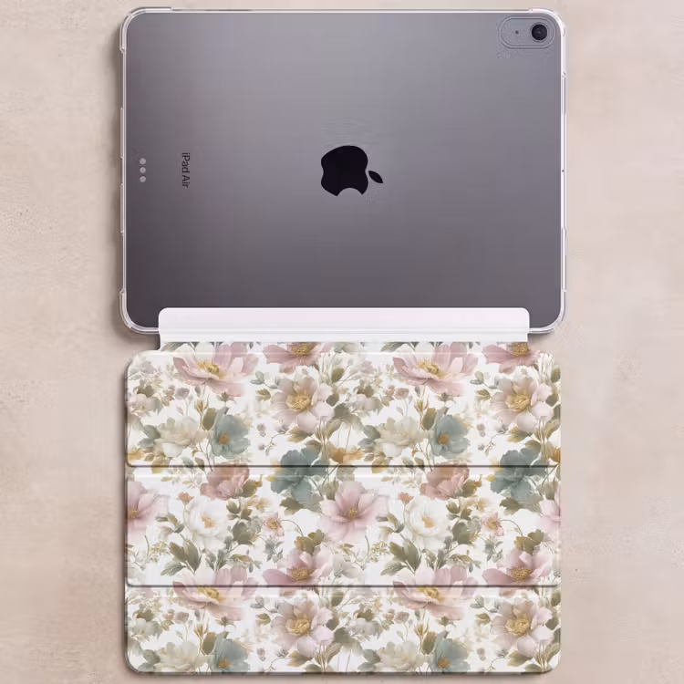 iPad hoes - Bloemen - Patroon - Pastel — 6