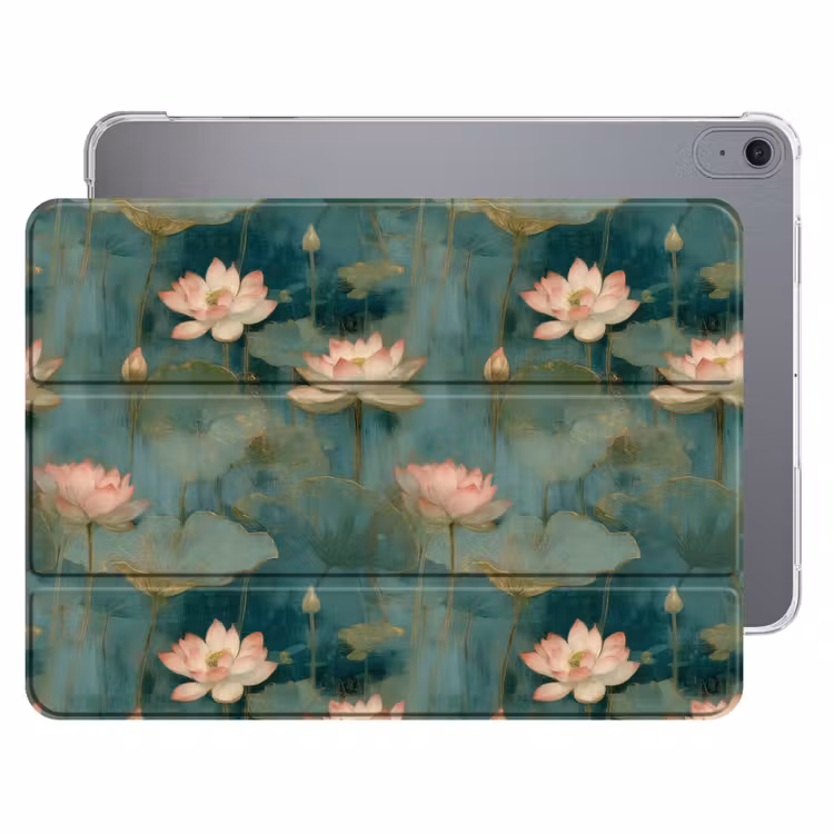 iPad hoes - Botanisch - Bloemen - Roze — 1