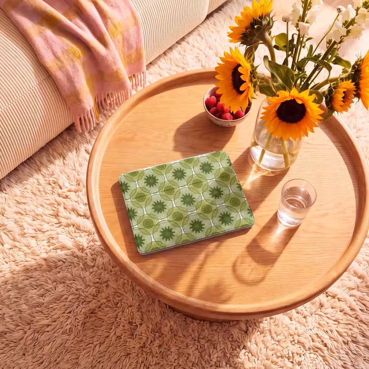 iPad hoes - Cirkels - Patroon - Groen — 2