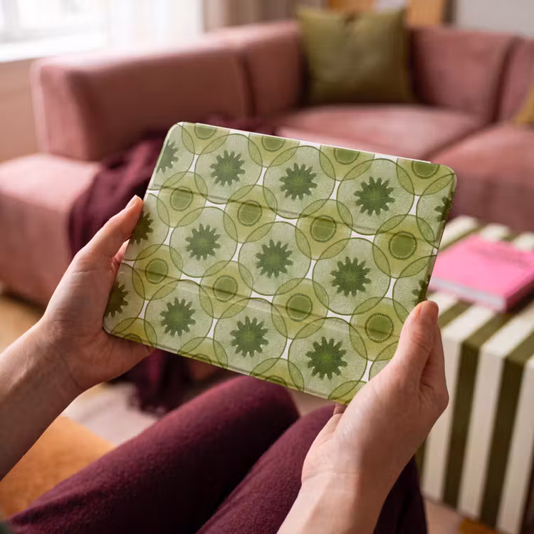 iPad hoes - Cirkels - Patroon - Groen — 4