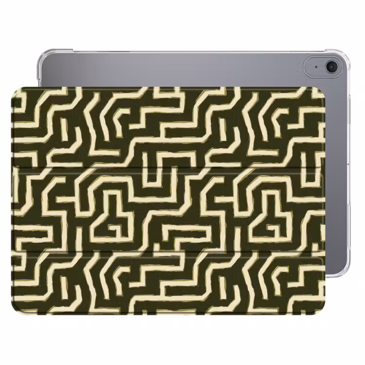 iPad hoes - Lijnen - Abstract - Groen — 1