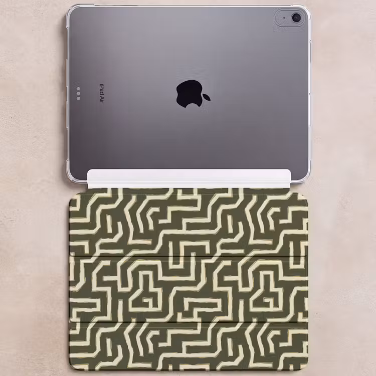 iPad hoes - Lijnen - Abstract - Groen — 6