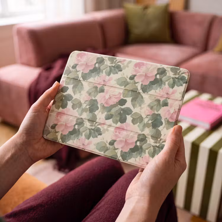 iPad hoes - Rozen - Botanisch - Roze — 4