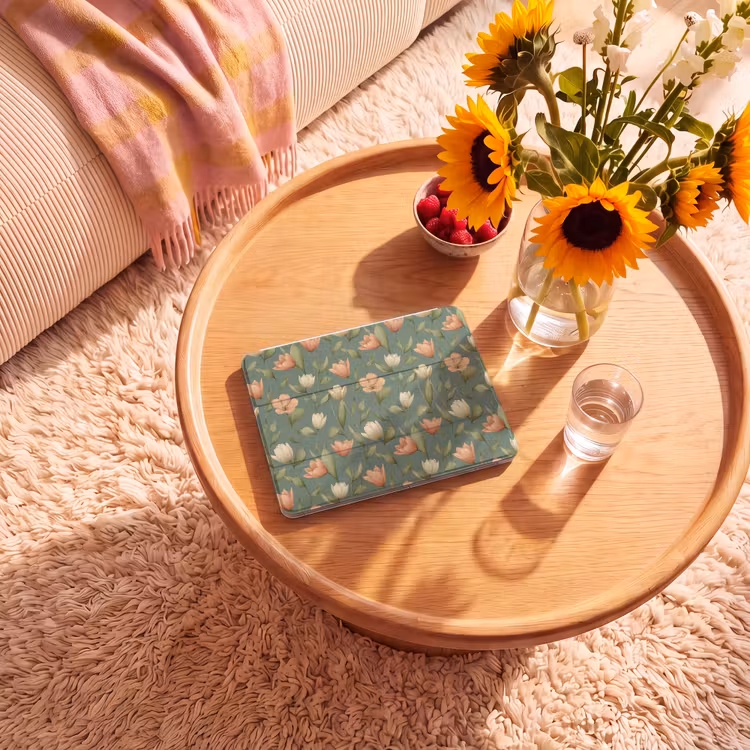iPad hoes - Tulpen - Botanisch - Groen — 2