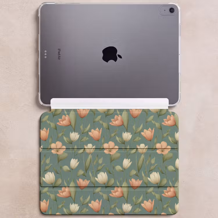 iPad hoes - Tulpen - Botanisch - Groen — 6