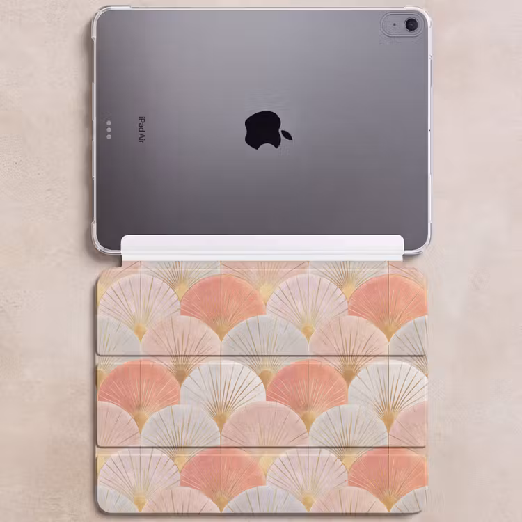 iPad hoes - Waaiers - Goud - Roze — 6