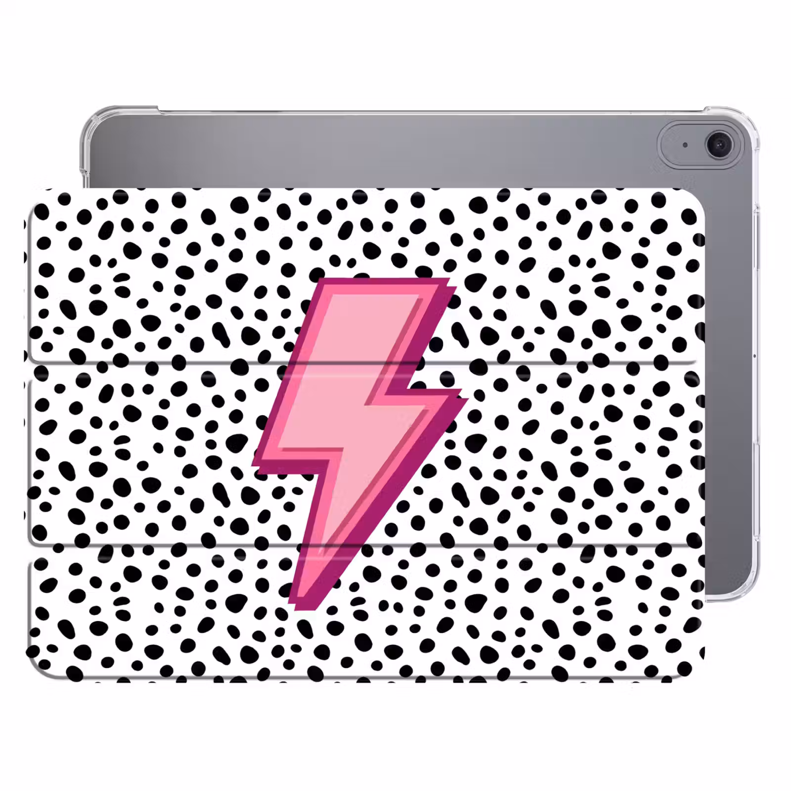 iPad hoes - Bliksem - Roze - Stippen — 1