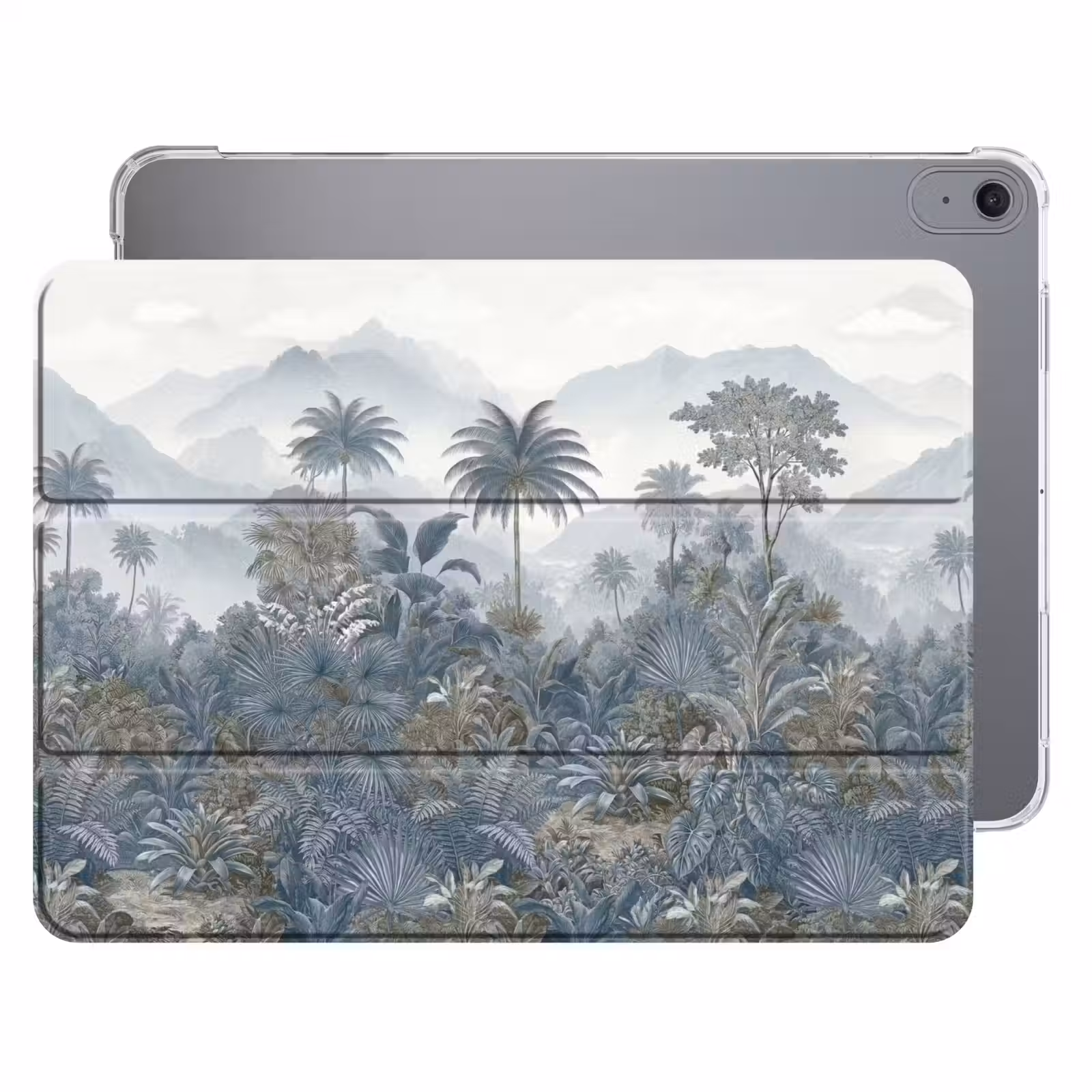 iPad hoes - Jungle - Landschap - Blauw — 1