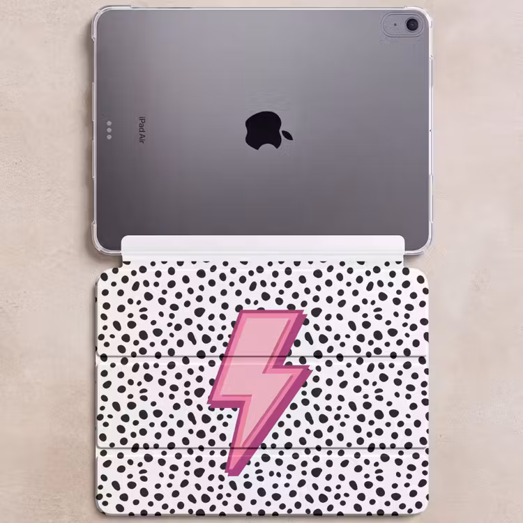 iPad hoes - Bliksem - Roze - Stippen — 6
