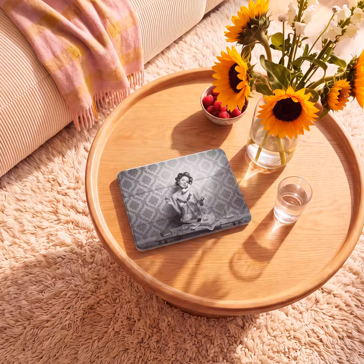 iPad hoes - Chic - Vrouw - Zwart - Wit — 2