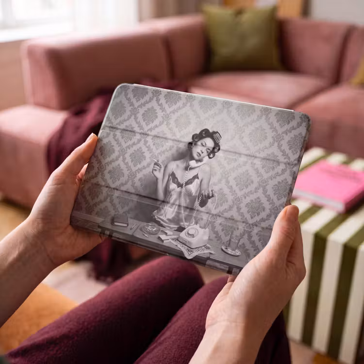 iPad hoes - Chic - Vrouw - Zwart - Wit — 4
