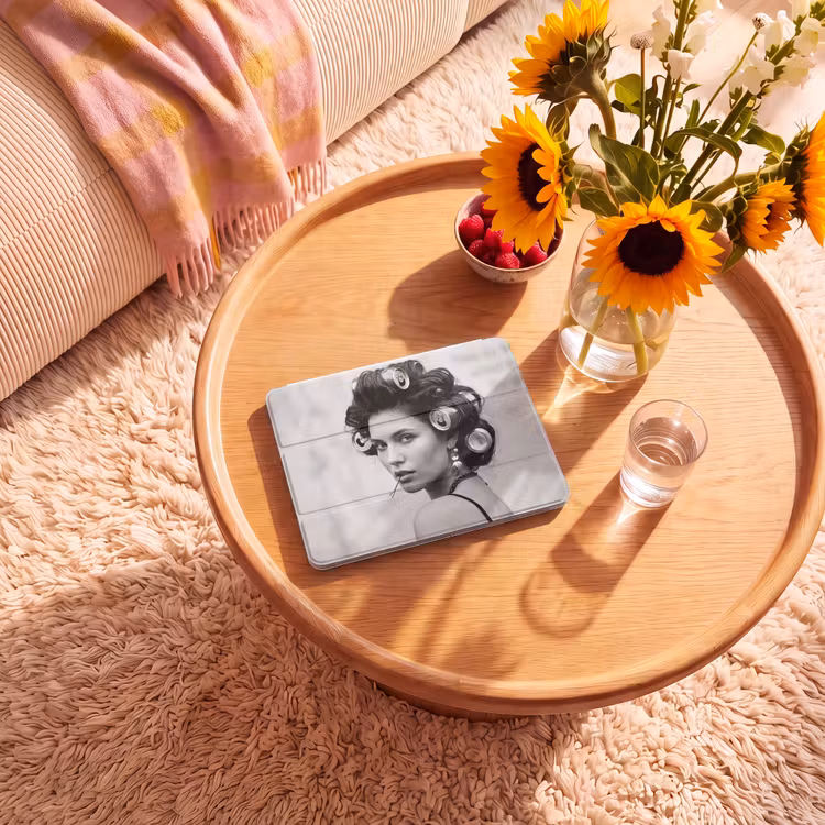 iPad hoes - Edgy - Vrouw - Zwart - Wit — 2