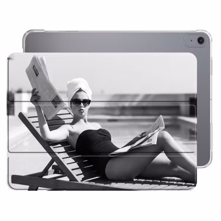 iPad hoes - Glamour - Modern - Zwart - Wit — 1