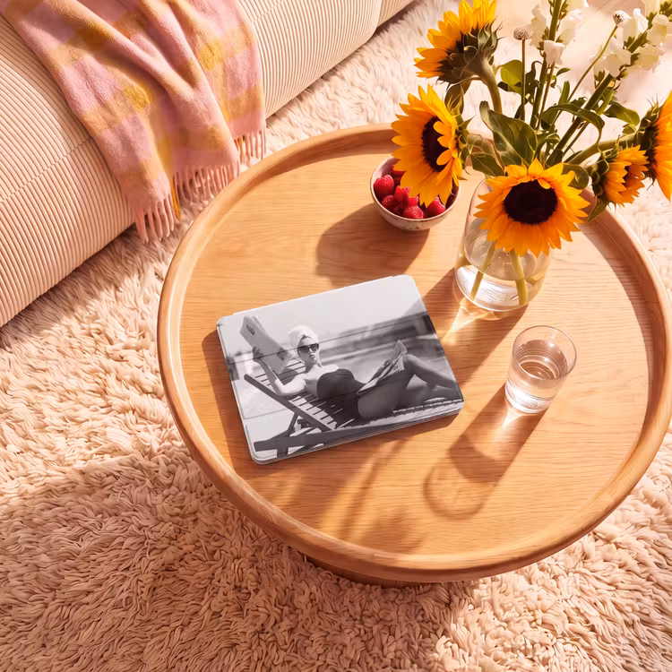 iPad hoes - Glamour - Modern - Zwart - Wit — 2