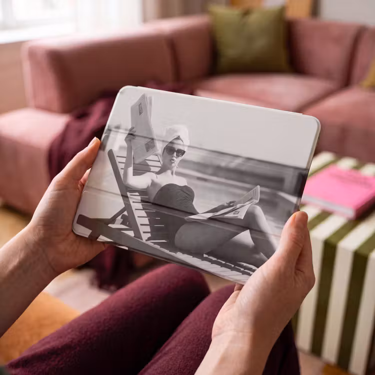 iPad hoes - Glamour - Modern - Zwart - Wit — 4