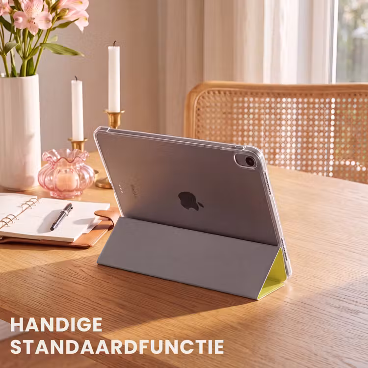 iPad hoes - Groen - Hartjes - Wit — 3