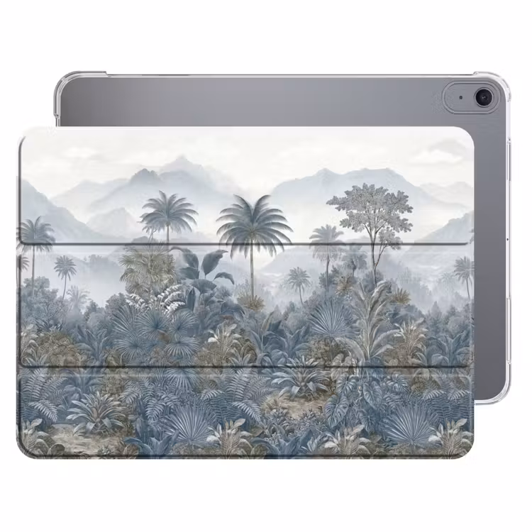 iPad hoes - Jungle - Landschap - Blauw — 1