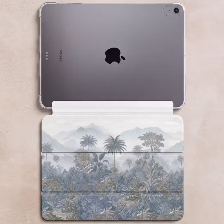 iPad hoes - Jungle - Landschap - Blauw — 6