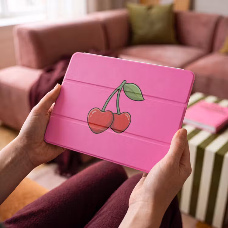 iPad hoes - Kers - Roze - Fruit — 4