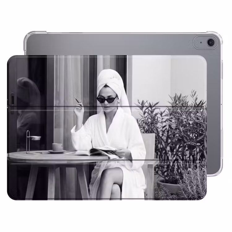 iPad hoes - Modern - Vrouw - Zwart - Wit — 1
