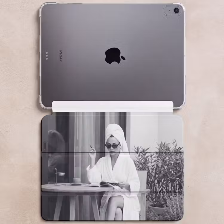 iPad hoes - Modern - Vrouw - Zwart - Wit — 6