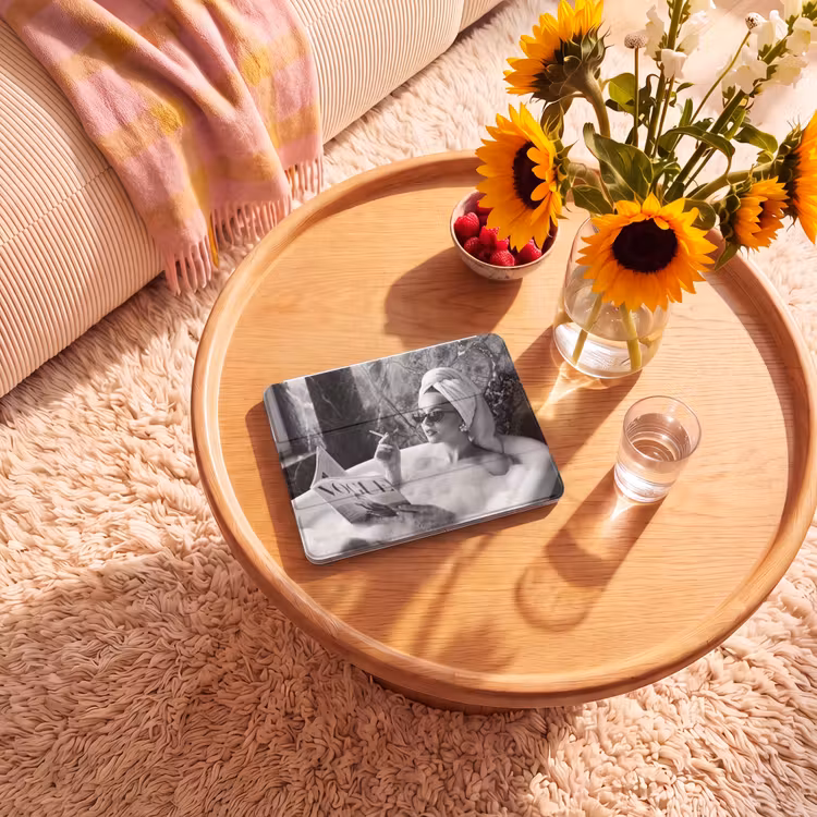iPad hoes - Relaxt - Bad - Zwart - Wit — 2