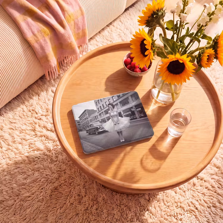 iPad hoes - Retro - Vrouw - Zwart - Wit — 2