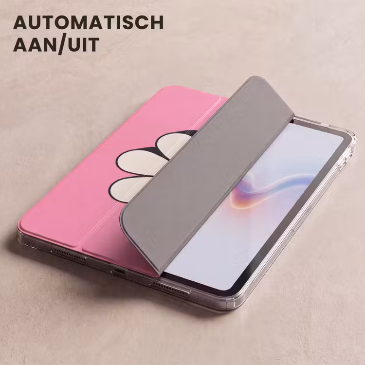 iPad hoes - Smiley - Bloem - Roze — 5