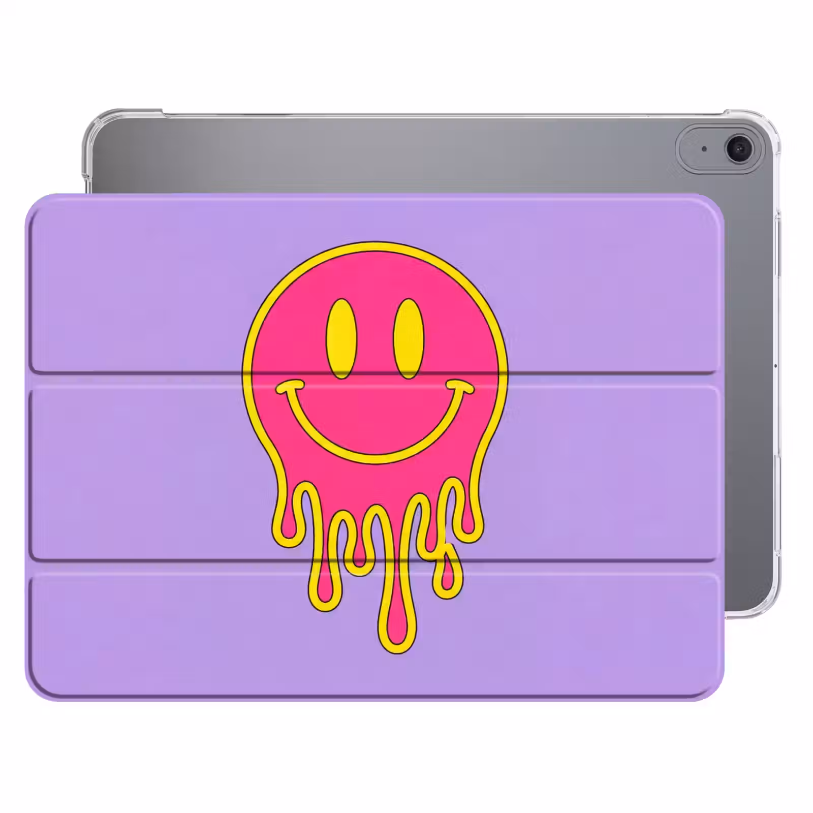 iPad hoes - Smiley - Drip - Neon — 1