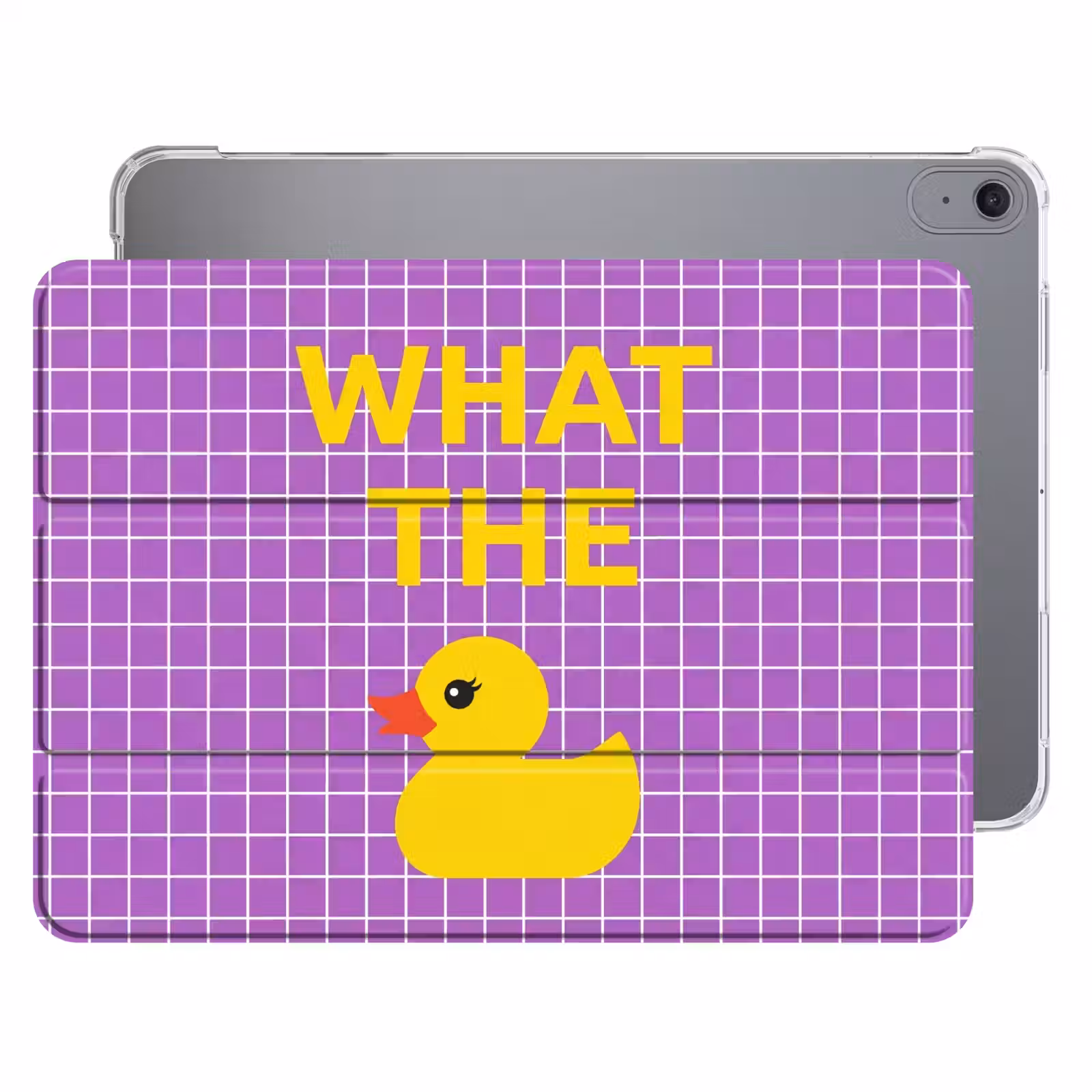 iPad hoes - Tekst - Eend - Paars — 1