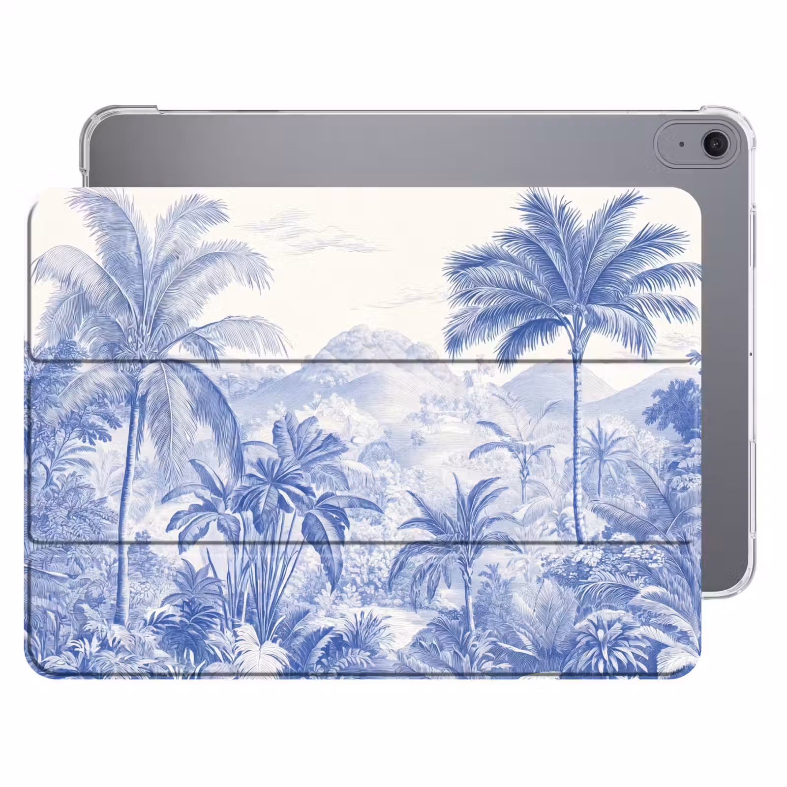iPad hoes - Tropisch - Jungle - Blauw — 1