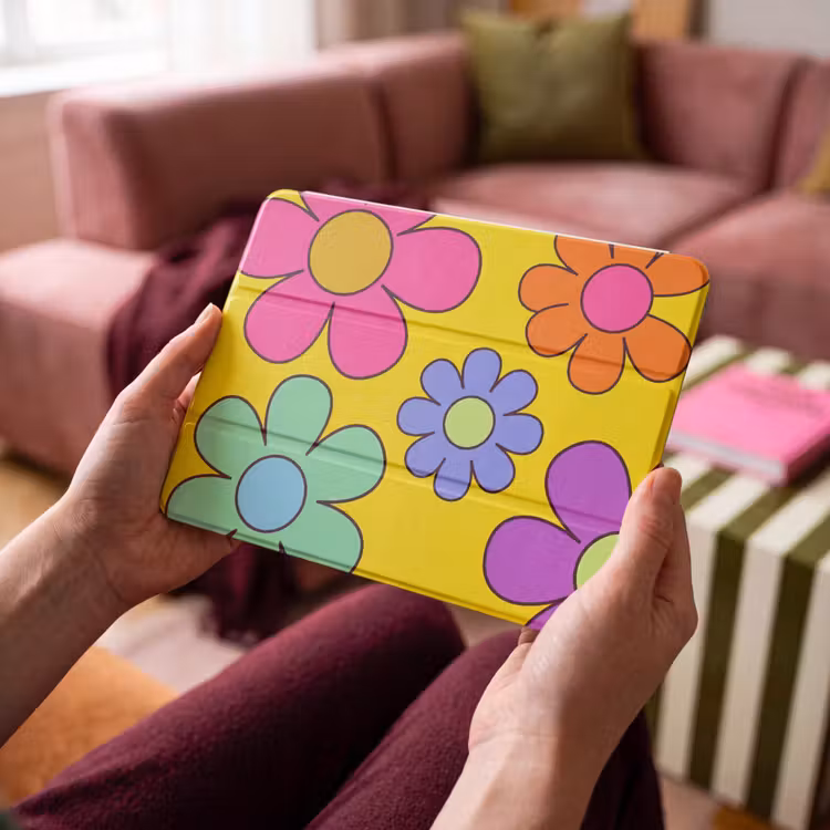 iPad hoes - Bloemen - Illustratie - Kleurrijk — 4