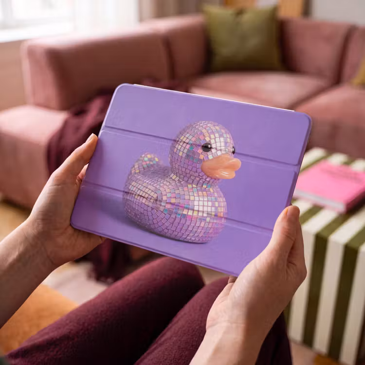 iPad hoes - Disco - Eend - Paars — 4