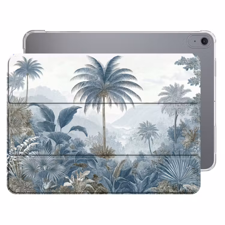 iPad hoes - Jungle - Modern - Blauw - Groen — 1