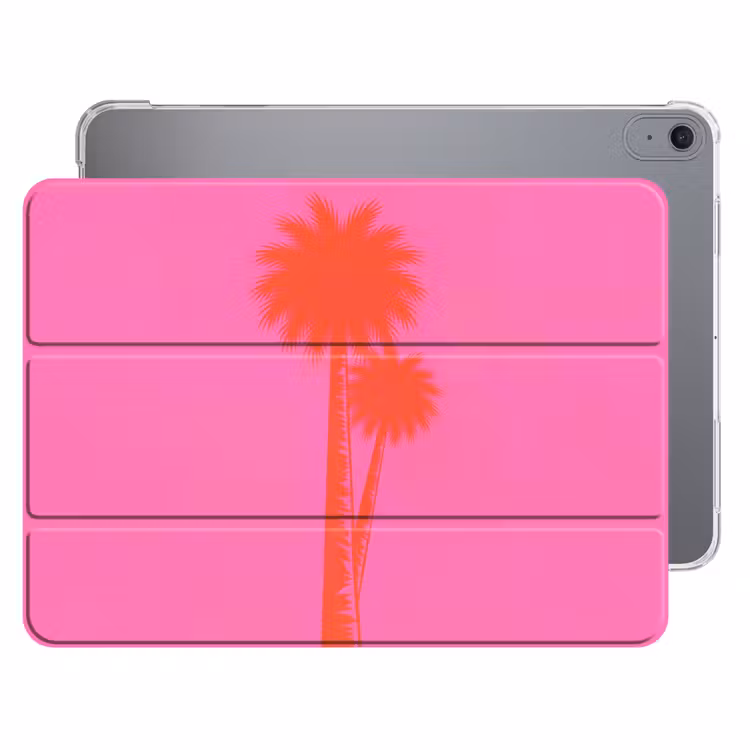 iPad hoes - Palmbomen - Modern - Roze — 1