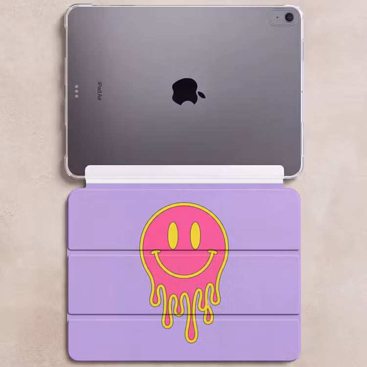 iPad hoes - Smiley - Drip - Neon — 6