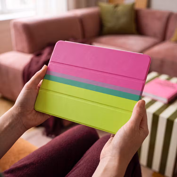 iPad hoes - Strepen - Modern - Kleurrijk — 4