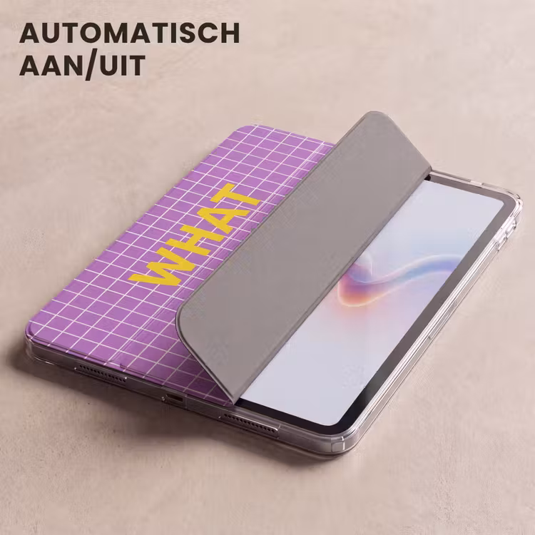 iPad hoes - Tekst - Eend - Paars — 5