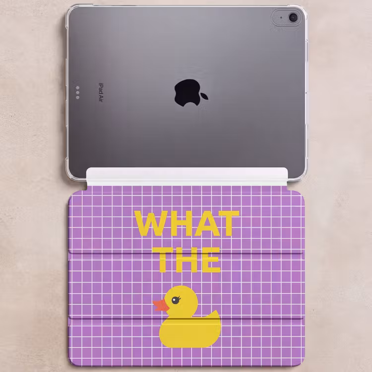 iPad hoes - Tekst - Eend - Paars — 6