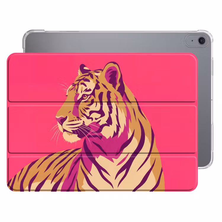 iPad hoes - Tijger - Modern - Neon — 1