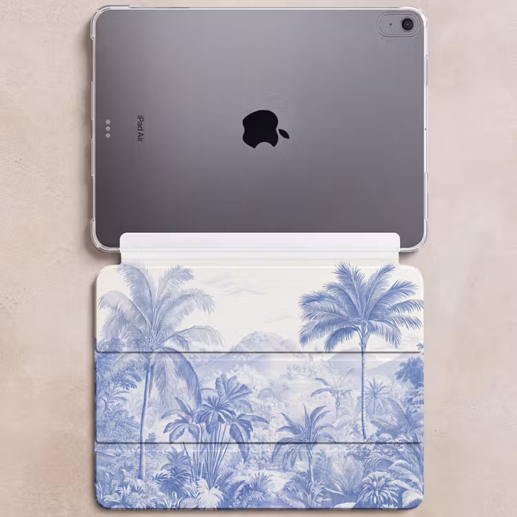 iPad hoes - Tropisch - Jungle - Blauw — 6