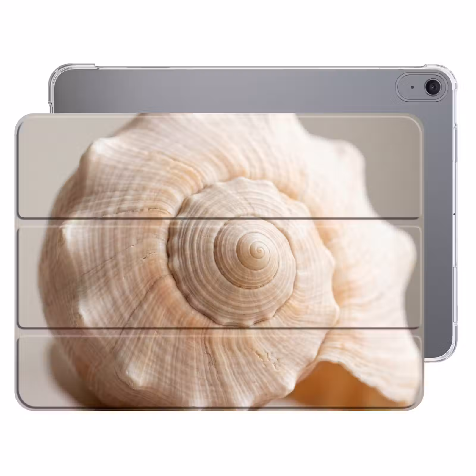 iPad hoes - Schelp - Detail - Beige — 1