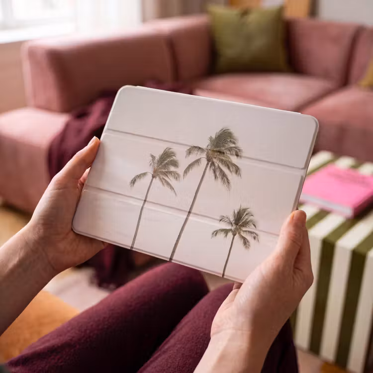 iPad hoes - Palmbomen - Zonsondergang - Roze — 4