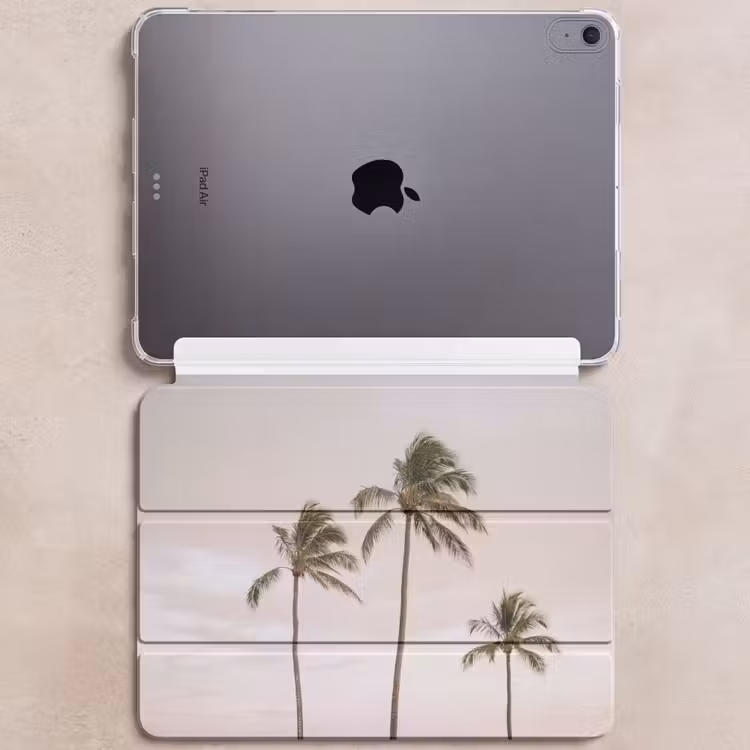 iPad hoes - Palmbomen - Zonsondergang - Roze — 6
