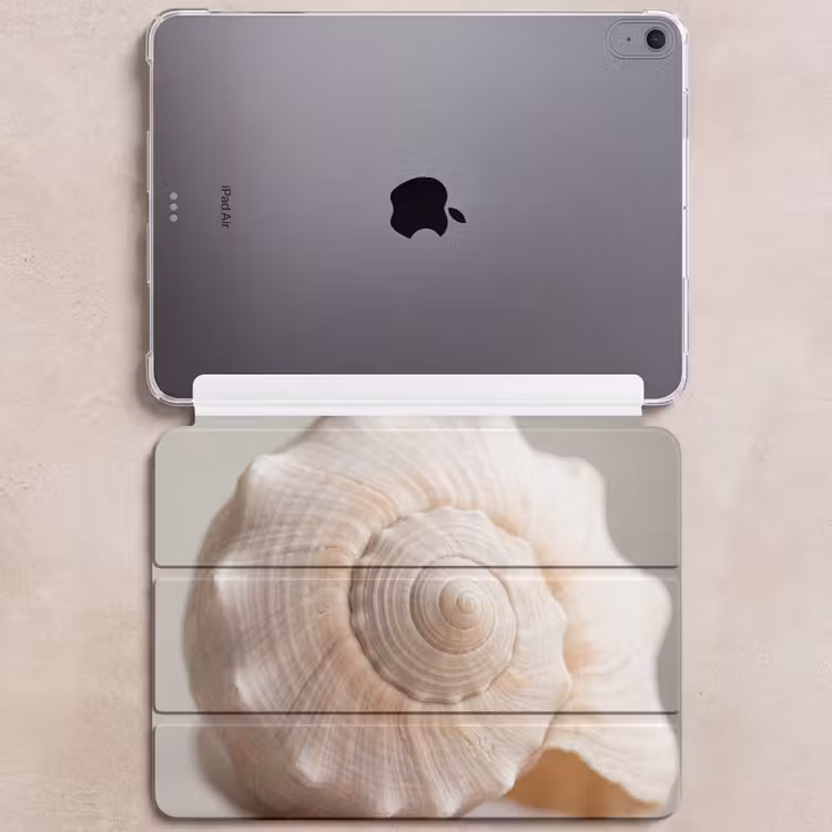 iPad hoes - Schelp - Detail - Beige — 6